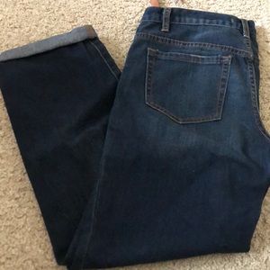 Free people boyfriend jean size 27